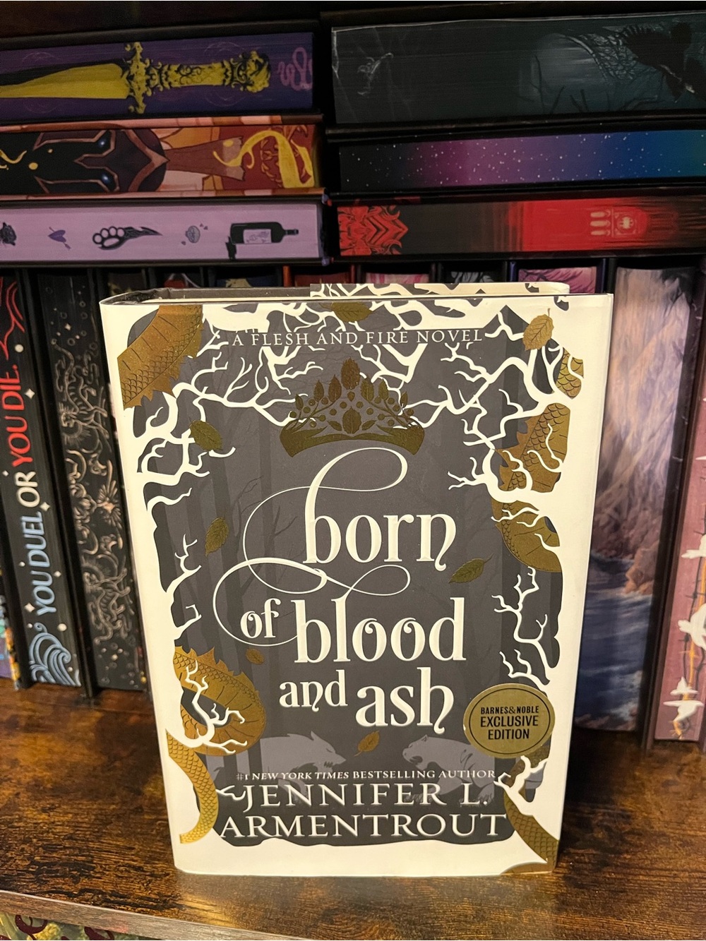 Born of Blood and Ash by Jennifer L. Armentrout B&N Exclusive Hardcover